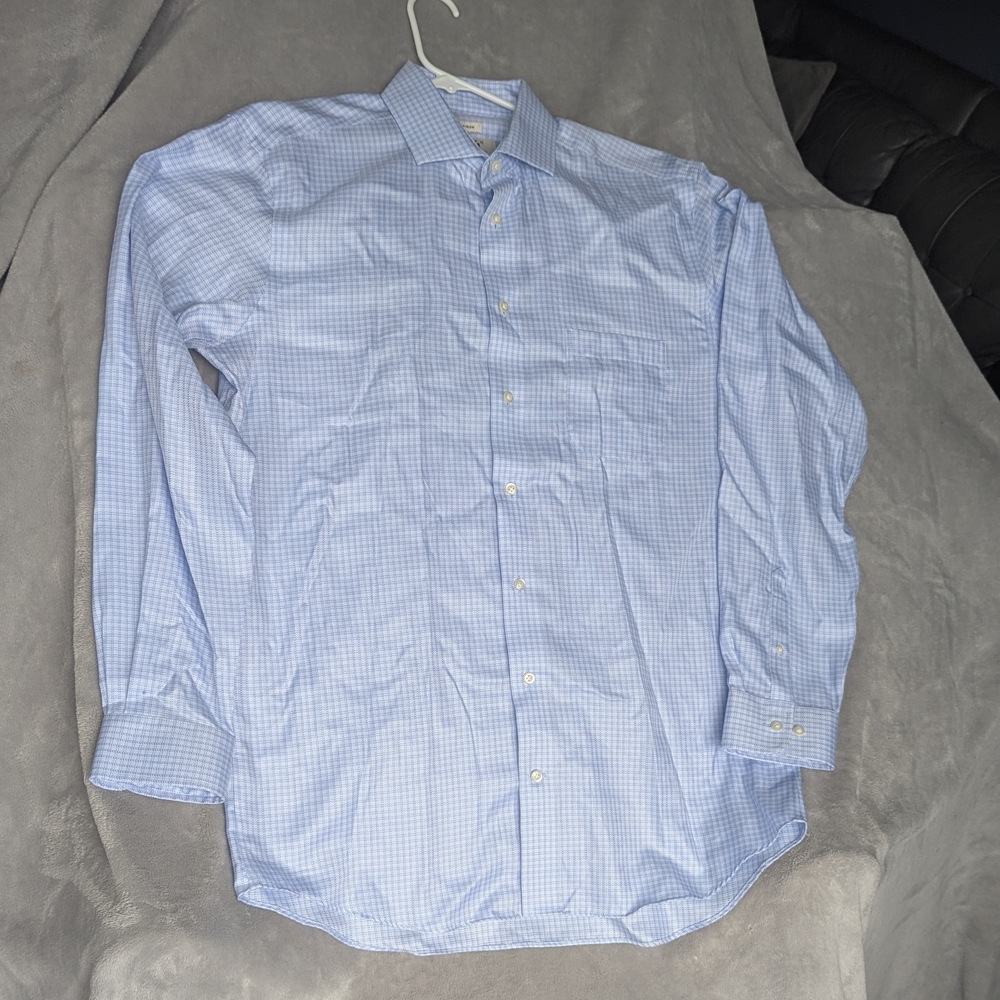 Joseph Abboud Blue Classic Dress Shirt